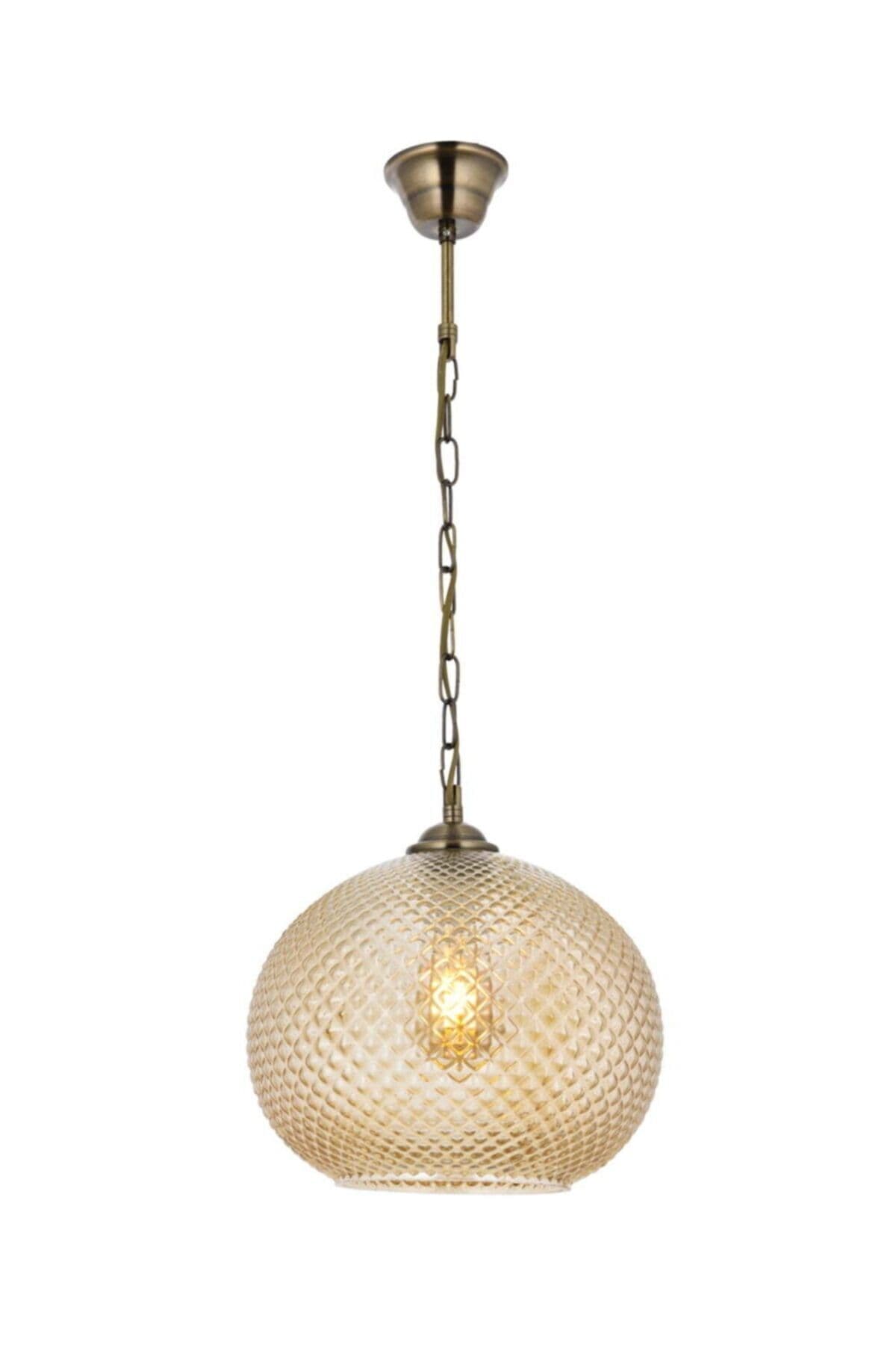 T-0876 30 Bal Luster Tekli Avize